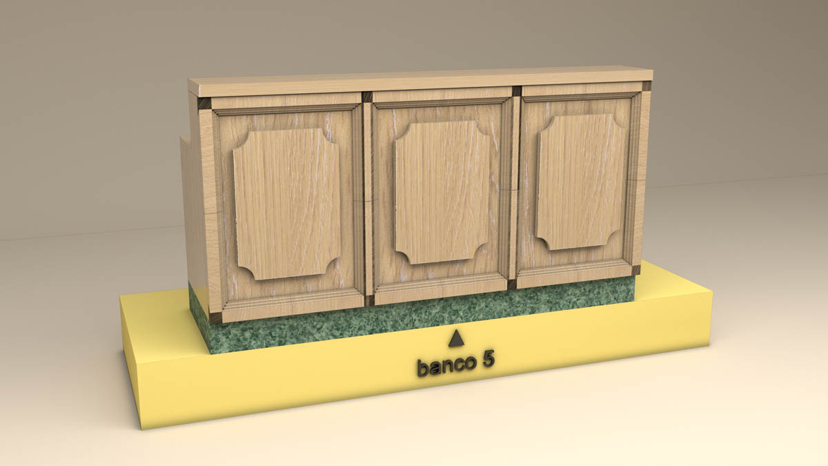 banco per cantine vinicole