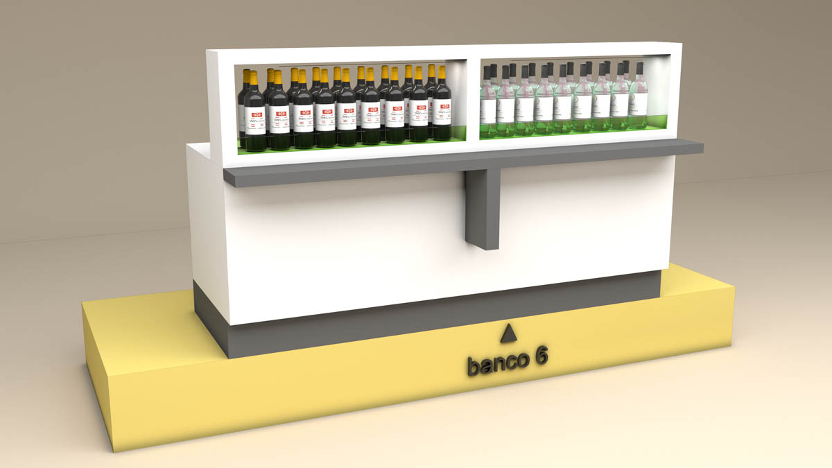 banco per cantine vinicole