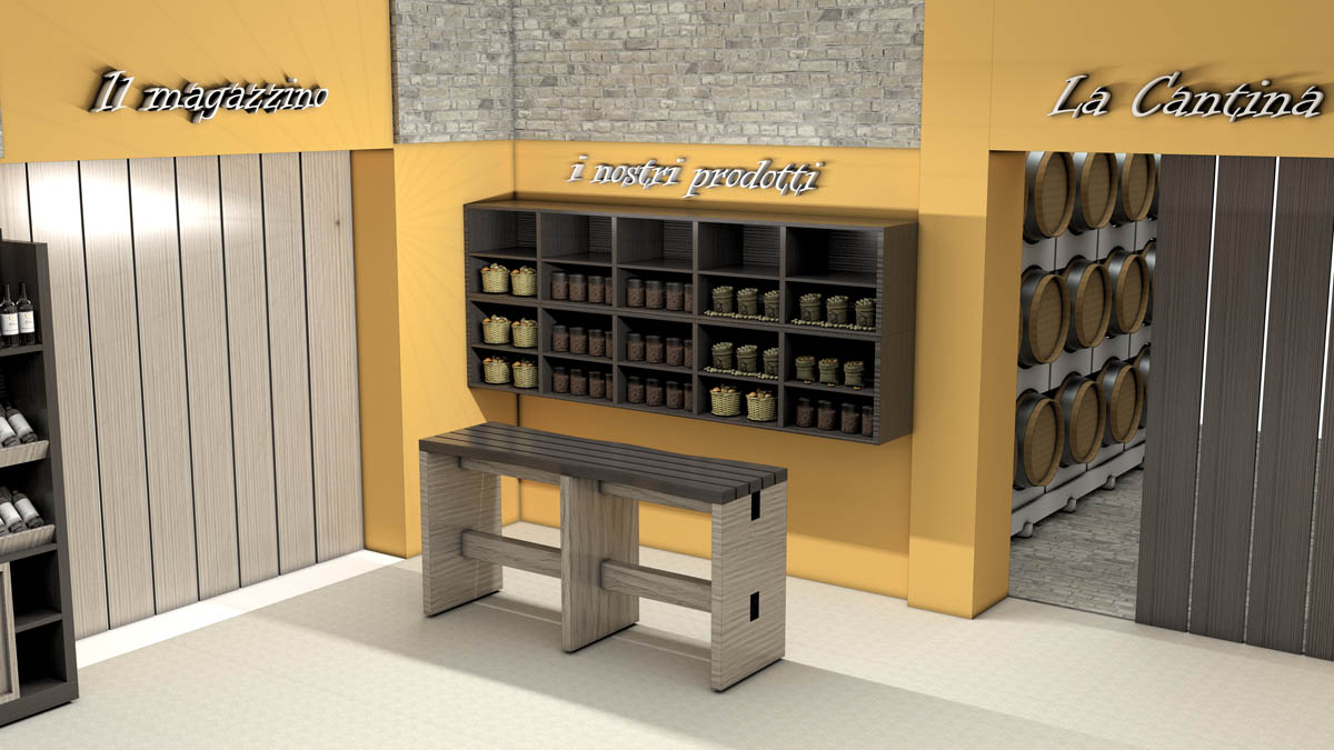 Arredo cantine e magazzini vino