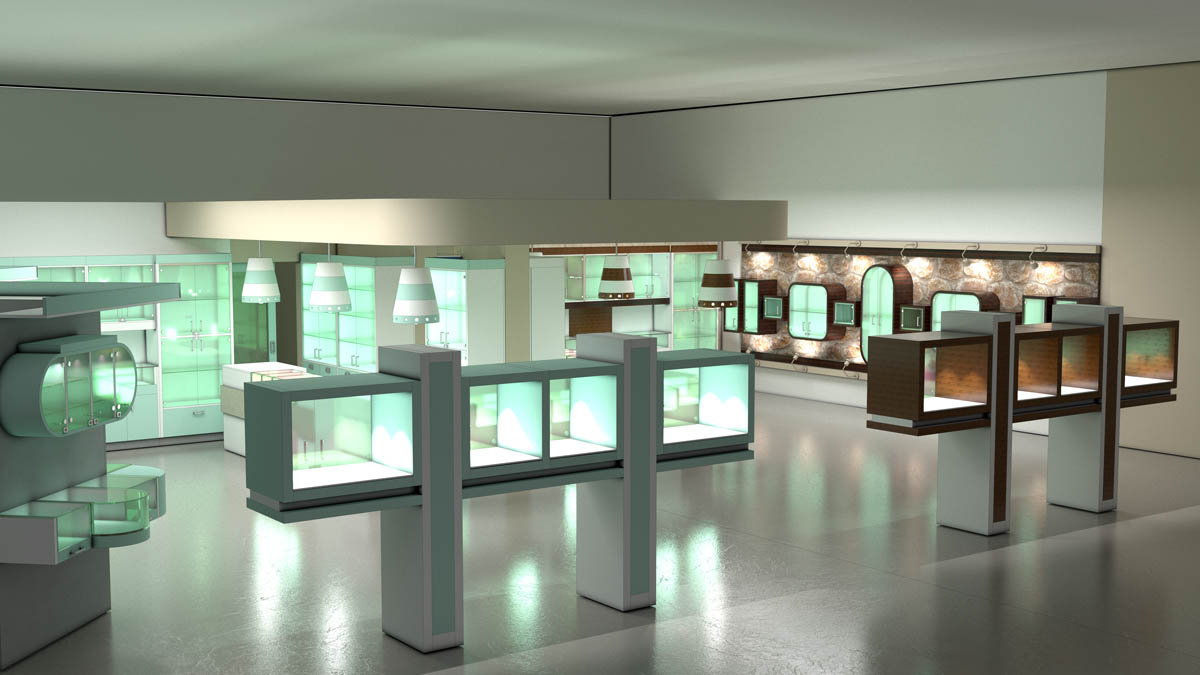 Arredo per gioiellerie