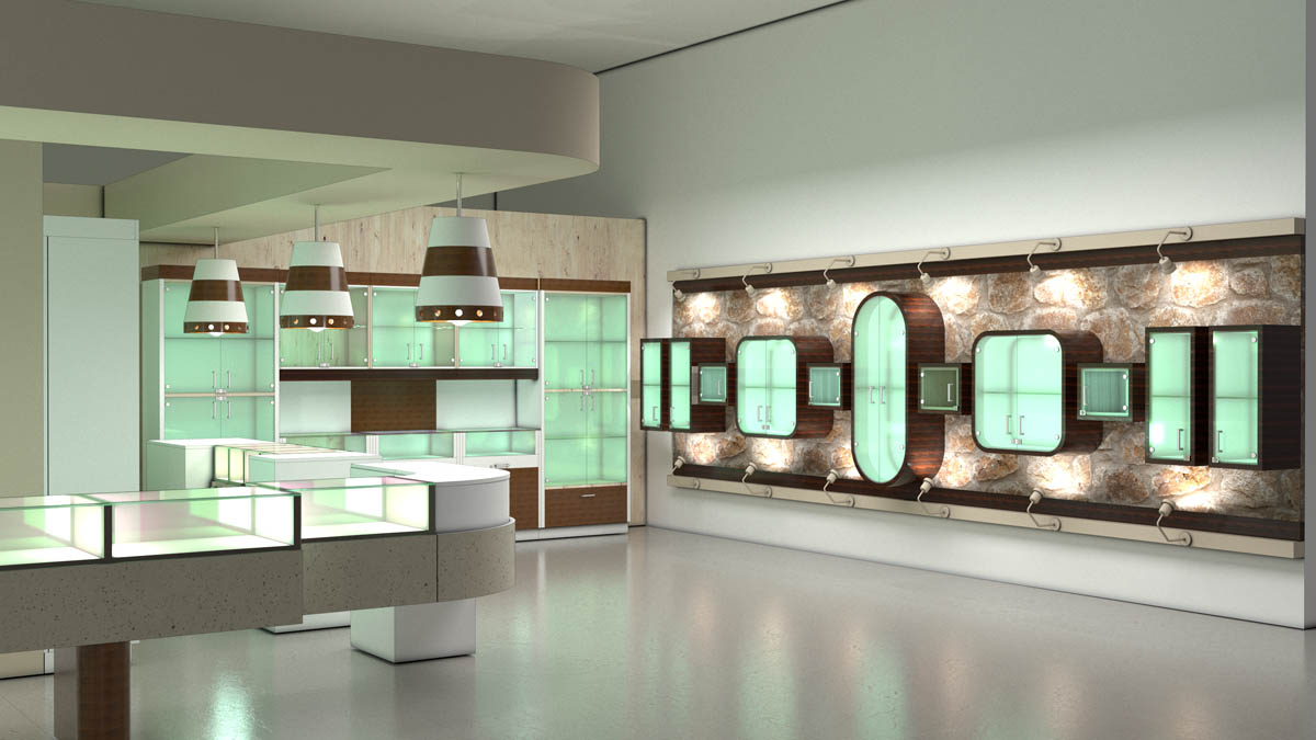 Arredo per gioiellerie