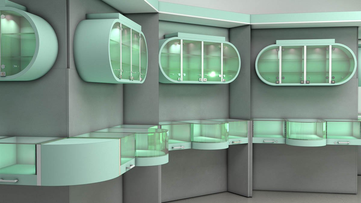 Arredo per gioiellerie