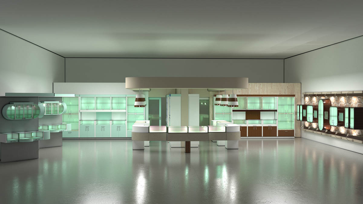 Arredo per gioiellerie