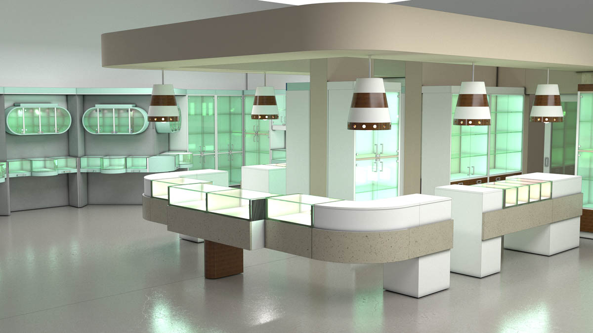 Arredo per gioiellerie