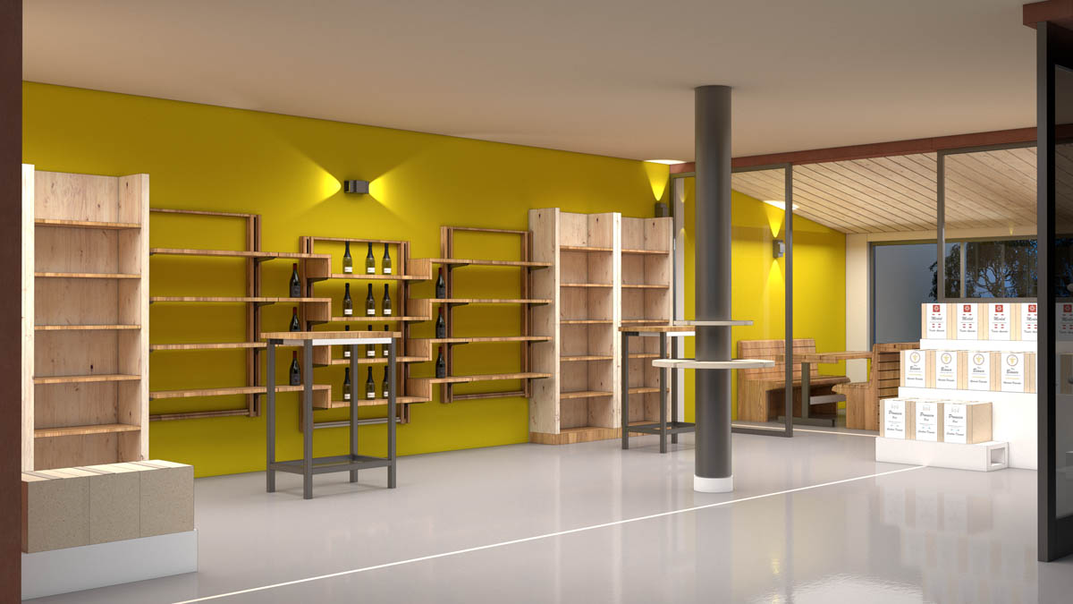 arredo cantine vini