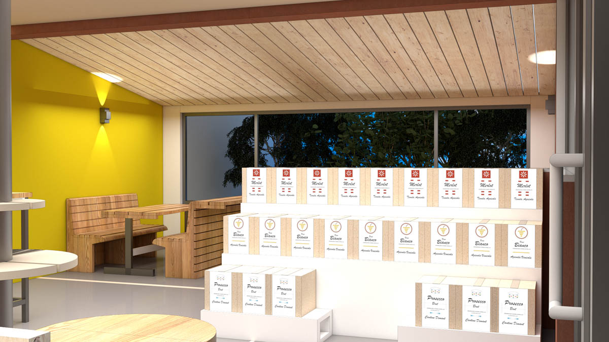 arredamento cantine vinicole